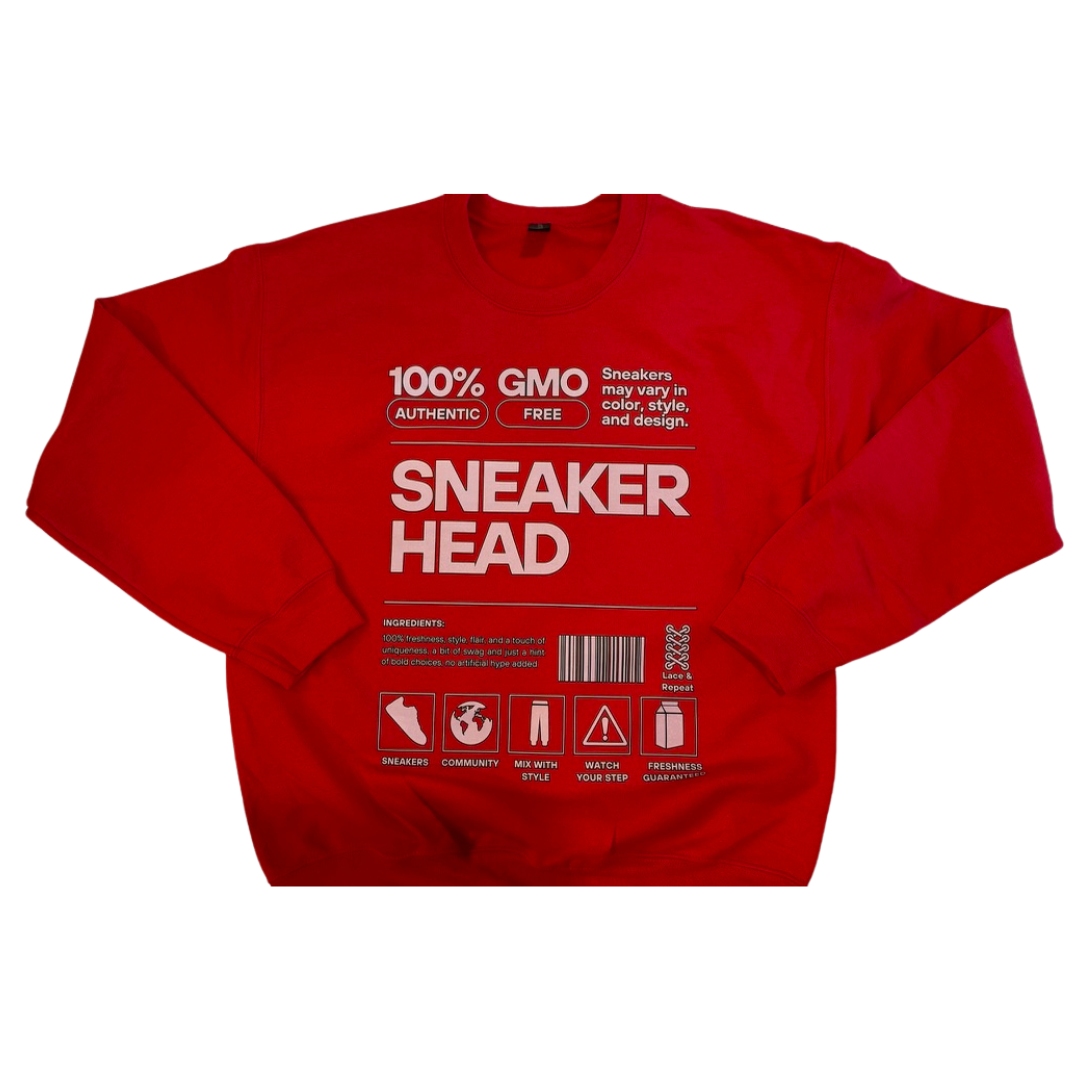 100% Authentic Sneakerhead Sweatshirt